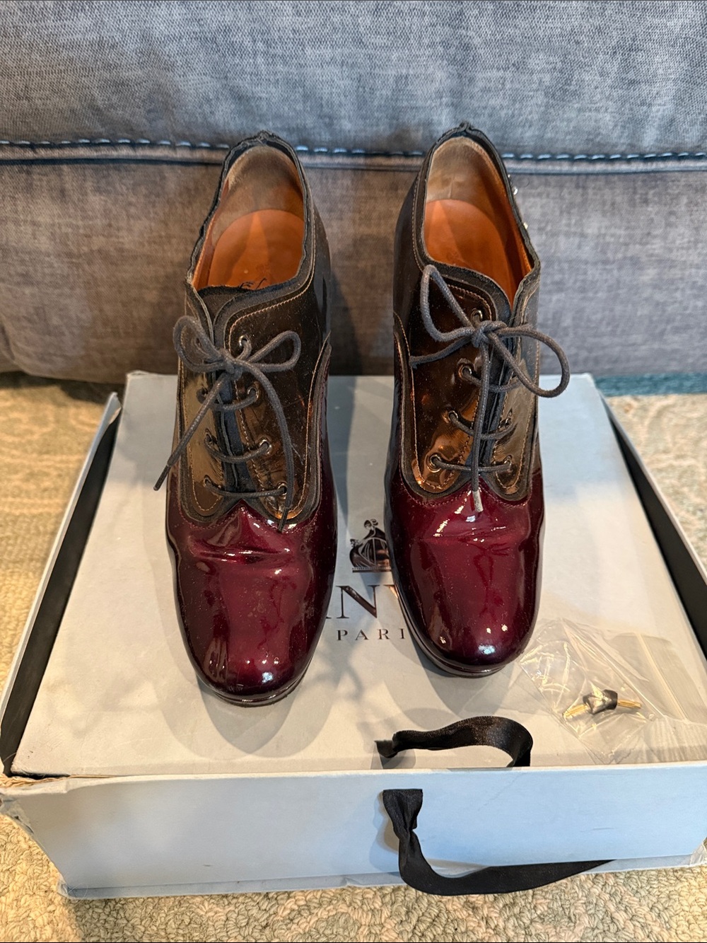 Lanvin Paris sz 40.5 preowned